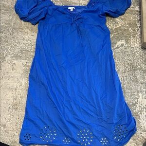 LC Lauren Conrad Blue Maxi Dress